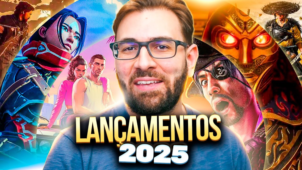 12 Lançamentos Que Quero MUITO Jogar em 2025!