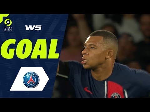 Goal Kylian MBAPPE (29' - PSG) PARIS SAINT-GERMAIN - OGC NICE (2-3) 23/24