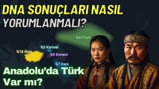 ANADOLU'DA TÜRK VAR MI? | DNA Sonuçları Nasıl Yorumlanmalı?