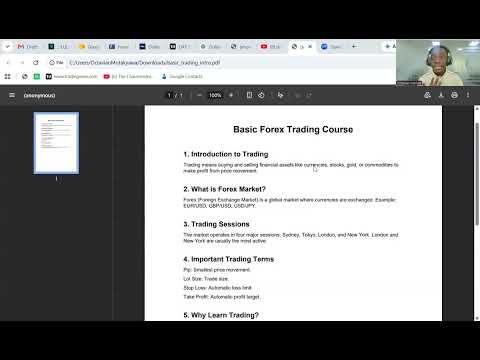Preview: introduction to trading