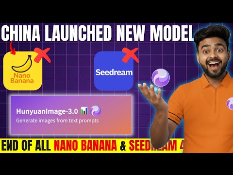 China Launched World,s Largest And Most Powerful Open Source Image Model 😱 | HUNYUAN IMAGE 3.0 !!