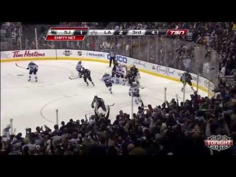 San Jose Sharks Vs Los Angeles Kings - NHL Playoffs 2013 Game 7 - Full Highlights 5/28/13