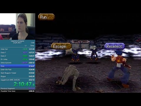 Legaia any% NG+ speedrun WR in 3:41:26