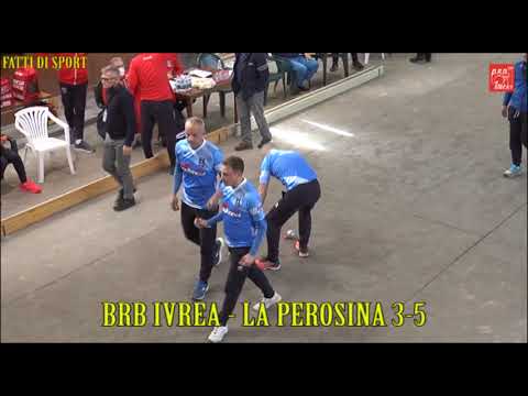 Bocce : BRB Ivrea  -  La Perosina Campionato Serie A 2022