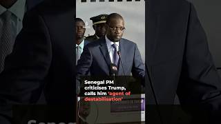 Senegal PM Sonko Condemns Trump for Iran War, Questions Global Safety