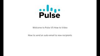 How to send an auto email to new recipients