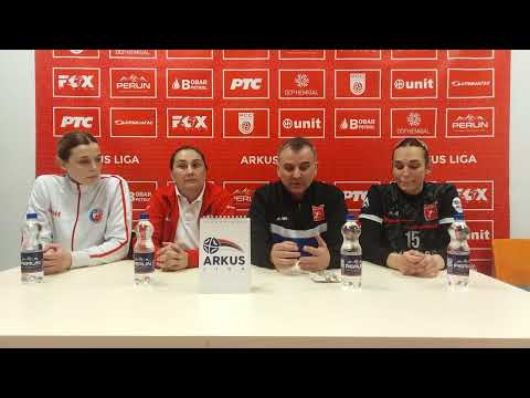 ARKUS liga 17. kolo (Ž) / Crvena Zvezda - Bor RTB / Izjave aktera meča nakon utakmice