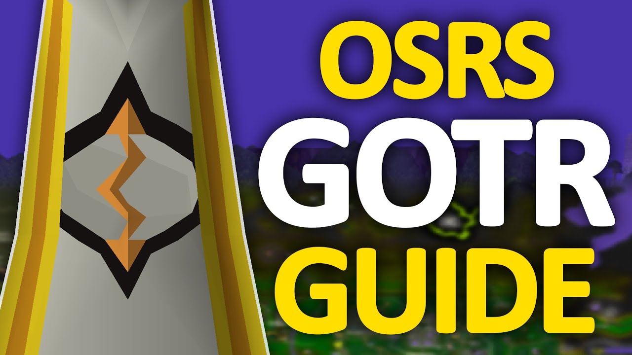 GOTR Guide for OSRS (Guardians Of The Rift)