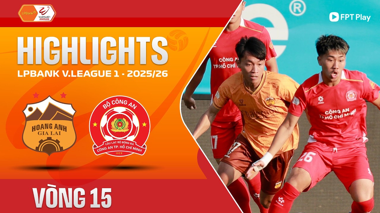Hoàng Anh Gia Lai vs Công An Hồ Chí Minh City Highlights