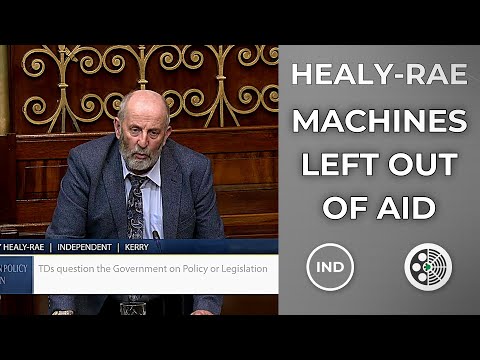Danny Healy-Rae: Machines Missed by Green Diesel Aid