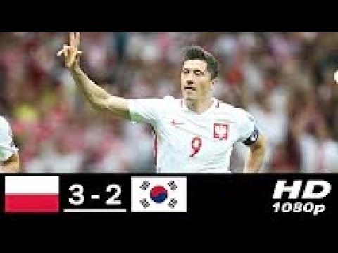 Poland vs South Korea 3-2 All Goals & Highlights 27/03/2018 HD