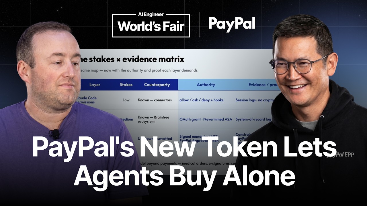 PayPal's Agent Authorization Model Explained - AI Engineer