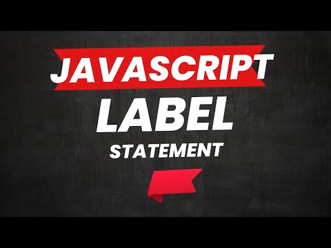 Javascript Label