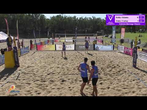 AJBVT Rd 2 Cobram: Men's U19 Pool Play - Kelly / Adams  v Ebbs / Farley