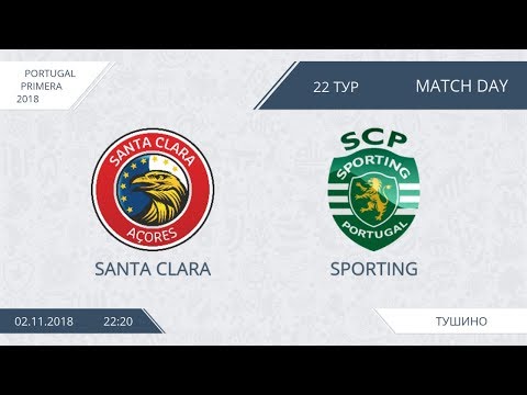 AFL18. Portugal. Primera. Day 22. Santa Clara - Sporting