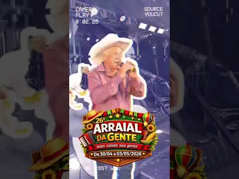 26º ARRAIAL DA GENTE - de 30/04 a 03/05/2026