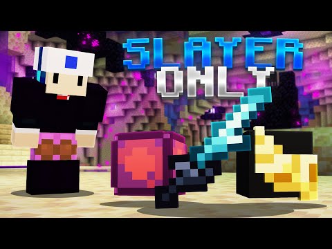How I beat ALL of Enderman Slayer with only slayer gear (Hypixel Skyblock SLAYER ONLY) #5