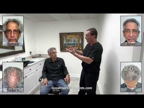 Dr  Brett Bolton, patient Ira MaxHarvest plus procedure

