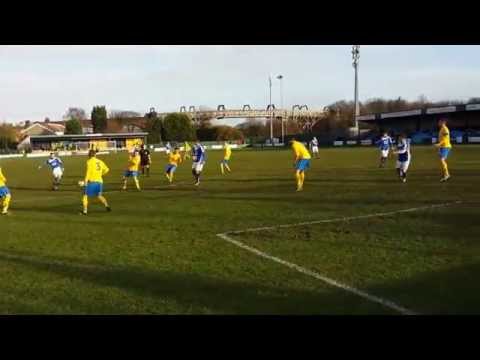 Warrington Town v Lancaster City 24-01-15