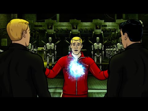 Archer & Barry vs. Barry-bots - Archer 11x04