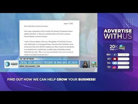 Central State University President on Omar Davis Jr's Death