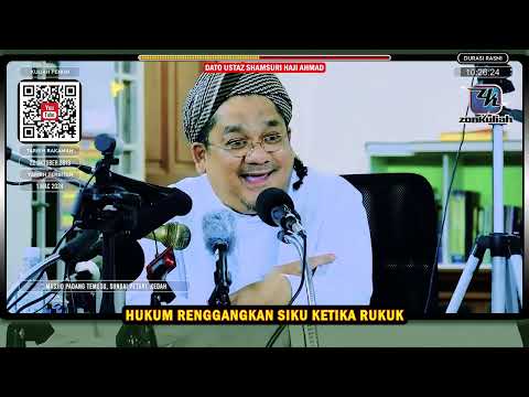 TAZKIRAH : Renggang Siku Semasa Rukuk & Lupa Takbir Solat Sunat Raya - Ustaz Shamsuri Ahmad