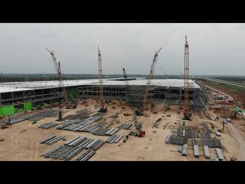 Tesla Terafactory, Austin, TX April 13, 2021