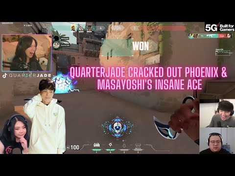 Quarterjade Cracked Out Phoenix & Masayoshi's Insane ACE ft Tenzin Sykkuno & Scarra