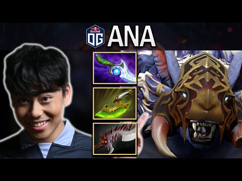 OG.ANA SMURF URSA WITH 25 KILLS - DOTA 2 7.30E GAMEPLAY