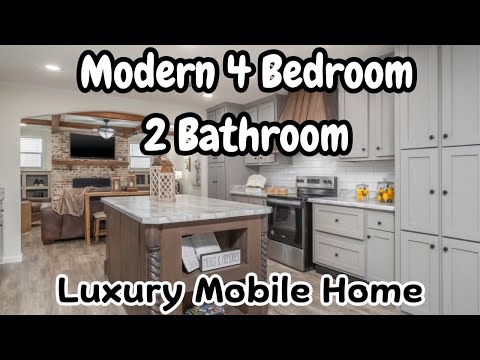Affordable Mobile Home Tour | 4 Bed, 2 Bath with Den & Hidden Pantry | $227K Hallie