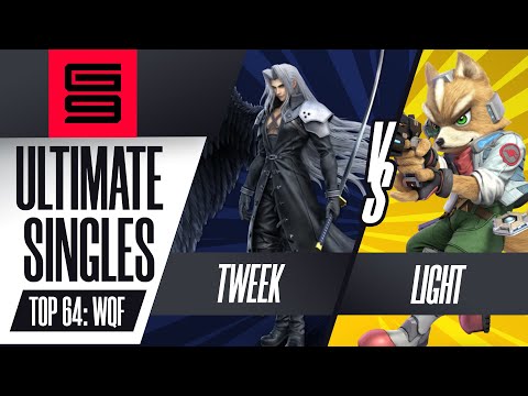 Tweek (Sephiroth, Diddy Kong) vs Light (Fox) - Ultimate Singles Top 64: Winners QF  - Genesis 9