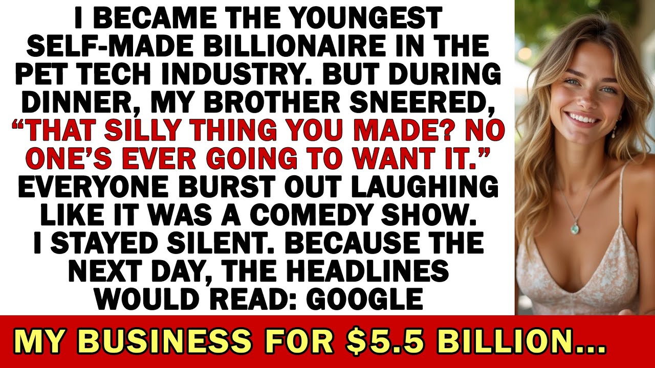 My brother mocked my AI pet idea. Now I’m the billionaire—and he’s still laughing from the couch...