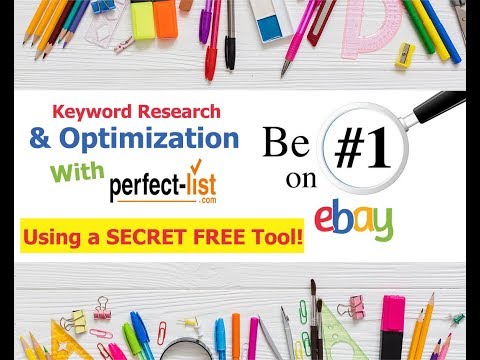 eBay SEO Optimization - FREE eBay Keyword Research Tool - eBay Tips & Tricks and Hacks 2019