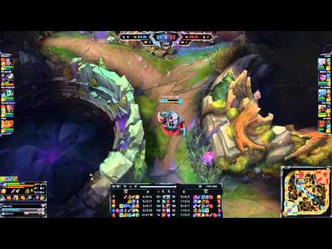 SKT T1 Faker   Rengar vs Fizz   Top   Highlights Aug 08, 2015