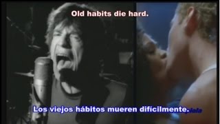 Old Habits Die Hard  - (Subtitulos Español - Ingles) Mick Jagger &amp; Dave Stewart