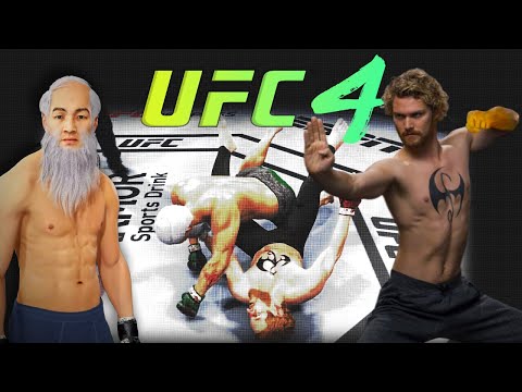Old Bruce Lee vs. Iron Fist (EA sports UFC 4)