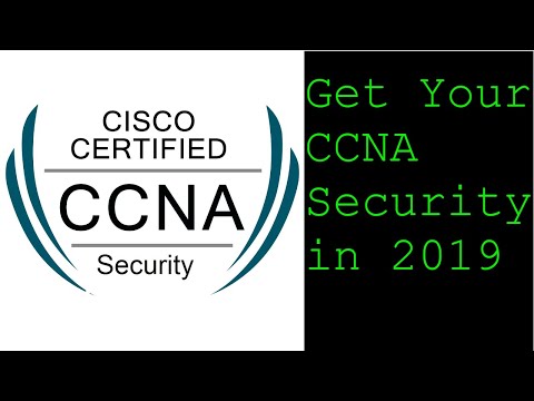 Get Your CCNA Security in 2019!  How I did it