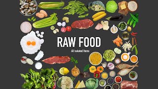 60+ Isolated Raw Food Images Photoshop Tutorial