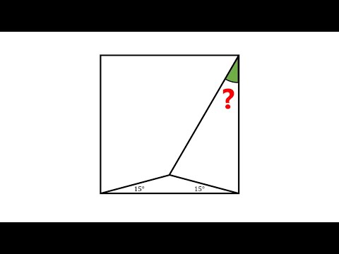 A Tricky Geometry Problem Solved In 2 Ways!