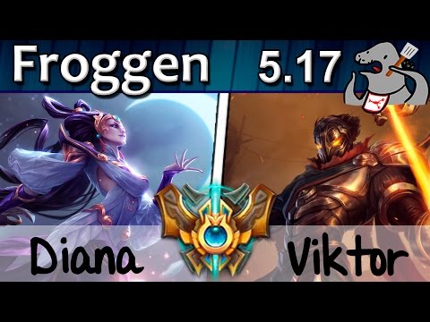 Froggen - Diana vs Viktor - Mid - Challenger S5 | 326
