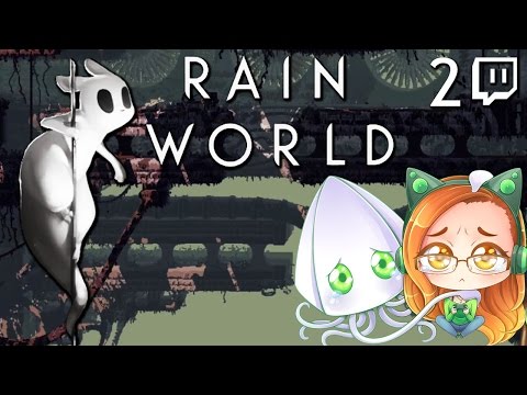Rain World - FLYING MONSTER OF DOOM & SLUGCAT MAKES PROGRESS! ~Part 2~ (Adult Swim Games Indie Game)