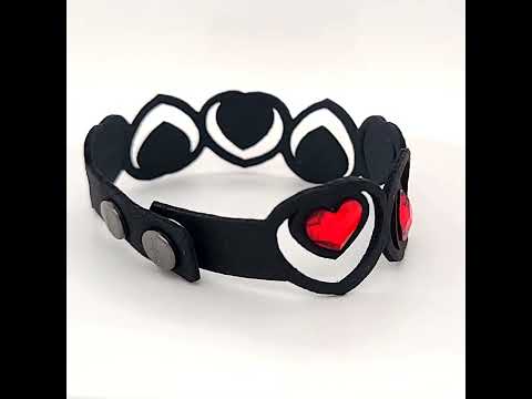 Браслет Spark из Алькантара со Swarovski Tender Heart BN2808H4CZLSI - фото 1 - id-p1481190085