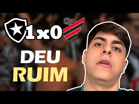 NÃO PASSOU MAS FOI GUERREIRO | Botafogo 1x0 Athletico-PR - COPA DO BRASIL