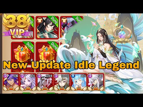 New Update Idle Legend P-Server Vip 38 - Full Bahan Upgrade + Free 5 Hero ⭐ 13 & More