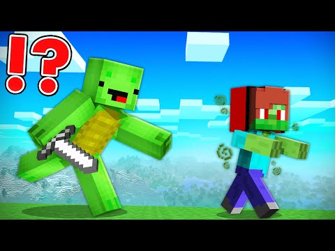 Speedrunner vs Hunter but I Shapeshift into Random Mobs in Minecraft - Maizen JJ and Mikey