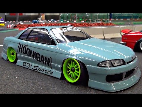 RC Drift Car Race Models in Action Drift Parking Drift Cars in Scale 1:10 / Drift Freaks Berlin 2020