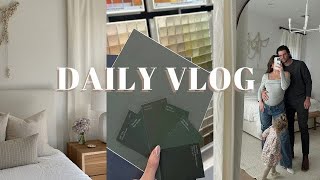 DAY IN THE LIFE | brunch with friends, picking nursery paint color & life updates