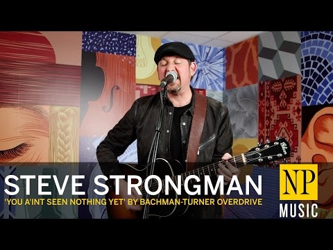 Steve Strongman covers 'You Aint Seen Nothing Yet' by Bachman Turner Overdrive in NP Music studio