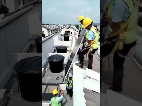 Residential Solar Installation Panel