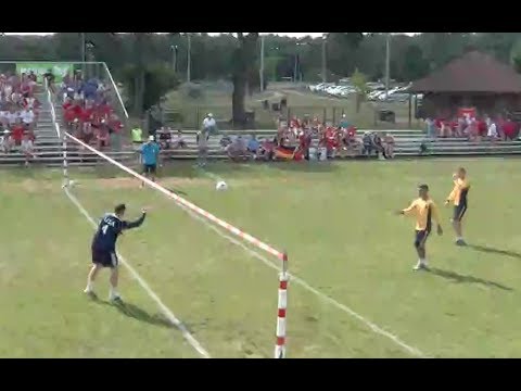 6. 2018 U18 Fistball WC - USA vs. Brazil - Men